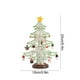 thumbnail image 3 of Árbol de Navidad en Miniatura, Kit de Bricolaje de Madera, Decoración de Mesa, Adorno para Fiestas Navideñas, Regalo Invernal Festivo, con Diseños Variados, 35 x 23 x 23 cm, 3 of 6