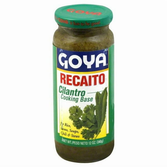 Pack Of 2 Goya Recaito Cilantro Cooking Base, 12 oz (Package May Vary)