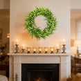 thumbnail image 5 of Artificial Flower Wreath Door Hanging Decoration Colorful Floral Design Fade Resistant Durable Easy Hang Front Door Window Wall Porch Party Holiday Home Seasonal Decor Accent, 5 of 6