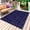 Blue, variant on Navy Blue Floral Outdoor Rug 3x5 Ft - Reversible Patio Rug Outdoor Camping Rugs, Vintage Farmhouse Abstract Flowers Washable Indoor Outdoor Area Rugs, Non-Slip Outdoor Carpet Runner for Deck/Porch