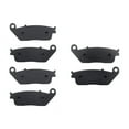 thumbnail image 2 of KMG Front + Rear Brake Pads Compatible with 1991-2002 Honda ST 1100 - Non-Metallic Organic NAO Brake Pads Set, 2 of 4