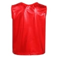 thumbnail image 2 of YIZYIF Big & Little Boys Girls Metallic Cropped Tank Top Dance Performance Gymnastic Tops Costume,Sizes 1-18, 2 of 6