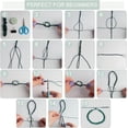 thumbnail image 4 of 12 Set Friendship Bracelets Bracelets for Adults DIY Jewelry Making Craft Kit with Step-by-Step Instructions Bracelet String and Rewarding Activity, 4 of 7