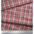 thumbnail image 3 of Soimoi Cotton Voile Fabric Geometric Check Decor Fabric Printed Yard 42 Inch Wide, 3 of 3