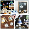 thumbnail image 2 of Pegatinas Fangleland Outer Space Thank You, 48 unidades, Baby Shower, 2 of 6