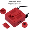 thumbnail image 3 of Mini Guitar Amplifier 5W Speaker with 3.5mm & 6.35mm Inputs 1/4 Inch Output Volume Tone Adjustment Overdrive Portable Lightweight for Indoor and Outdoor Use, 3 of 7
