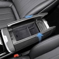 thumbnail image 4 of For EQE EQS Car Center Console Organizer Tray Armrest Storage Box New K3, 4 of 8