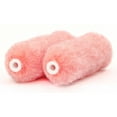 thumbnail image 2 of RollerLite All Purpose 6AP075D Mini Roller Cover, 3/4 in Thick Nap, 6 in L, Polyester Cover, Pink, 2 of 2