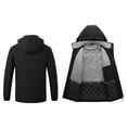 thumbnail image 6 of Niuer Outdoor Heating Vest USB Charge Heated Coat Electric Heating Vest Carbon Fiber Heating Clothes for Women and Men Red + Power Bank(10000 mAh) US M, 6 of 9