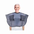 thumbnail image 1 of wonima11 Waterproof Post Surgery Shower Cape Cover Mastectomy Chest Shoulder Arm Shower Protection with Drain Pockets, 1 of 1