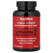 MuscleMeds Vitamin T, Testosterone Boosting Multi-Vitamin For Men, 90 Tablets