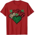 thumbnail image 4 of Camisetas de Manga Corta para las Mujeres de Moda Imprimir Cuello Redondo Camiseta, Mezcla de Poliéster Ligero para Primavera Verano Otoño, 4 of 8