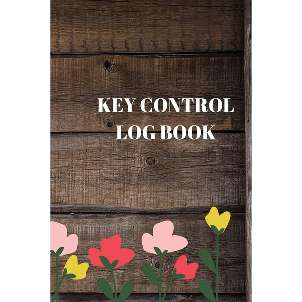 Key Control Log Book Key Tracker System, Key Log Sign Out Sheet, Key