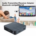 thumbnail image 3 of Adaptateur Audio Émetteur&Récepteur Bluetooth 5.0 Sans Fil 2en1 Musique 3.5mm Aux5 D0M6, 3 of 9