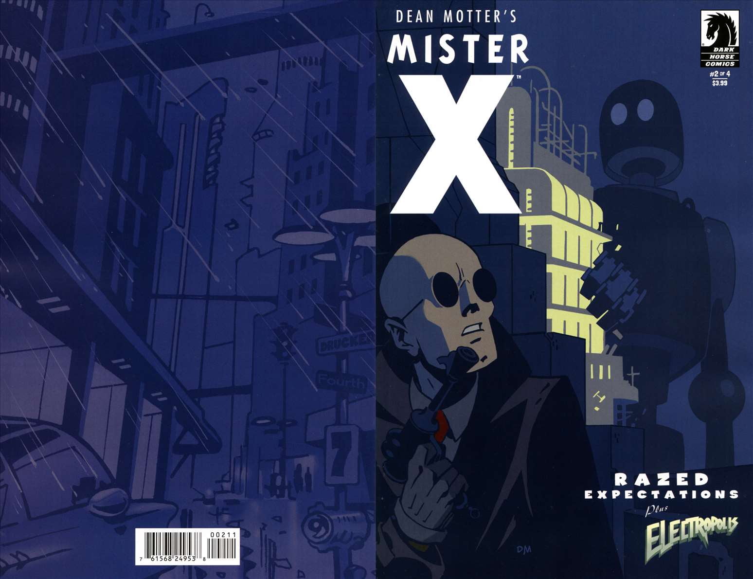 Mister X Razed 2 VF ; Dark Horse Comic Book