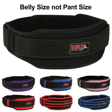 MRX Weight Lifting Belt with Double Back Support Gym Training 5