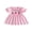 Pink, variant on BemeyourBBs Toddler Girls Back to School Dress Outfit Kids Kindergarten Dress Outfits Apple Embroidery Peter Pan Doll Collar Short Sleeve Dress Little Baby Girl Summer Casual Dress