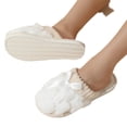 thumbnail image 2 of Pantuflas peludas confeccionadas para mujer en otoño e invierno, pantuflas de algodón de felpa cálidas y antideslizantes para parejas en casa., 2 of 4