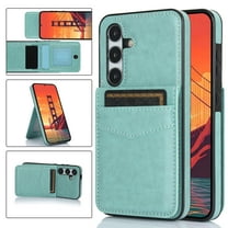 Dteck Case for Samsung Galaxy A55,Magnetic PU Leather Card Slots Wallet Case Shockproof Kickstand Back Cover for Galaxy A55,Mint
