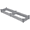Gray, variant on Renwick Wooden Raised Garden Bed, 96.7 x 24.6 x 10.6inch (L x W x H),Natural Wood