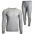 thumbnail image 7 of BROOKLYN VERTICAL Mens 2-Piece Waffle Thermals Set | Long Sleeve Shirt, Pants | Long Johns Waffle Thermal Underwear Base Layer Set for Cold Weather, 7 of 7