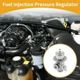 thumbnail image 2 of Unique Bargains Fuel Pressure Regulator Fuel Pump Regulator for Chevrolet Cavalier 2003-2004 No.PR286 Metal Corrosion Resistant 20-70 Psi 1 Pcs, 2 of 6