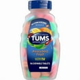 thumbnail image 2 of TUMS Extra Strength Antacid Tablets for Chewable Heartburn Relief and Acid Indigestion Relief, Assorted Fruit Flavors - 96 Count, 2 of 6