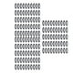 thumbnail image 1 of Marcadores de Punto de Referencia, Punto de Marcador de Escaneo 3d de Lámina Adhesiva 150 Pezas de Reflectividad de Alta Reflectividad Para Ingeniería Inversa, 1 of 7
