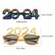 thumbnail image 4 of GOOHOCHY 2 uds Año Nuevo 2024 anteojos suministros para fiestas 2024 fiesta de Año Nuevo gafas de sol divertidas gafas de novedad, 4 of 7