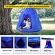 thumbnail image 5 of Carpa de árbol colgante VEVOR, máx. Columpio para tienda de campaña con capacidad de 440 libras, Hangout Hugglepod con luces LED de decoración de arcoíris, cojín inflable, hamaca de techo, tienda, 5 of 9