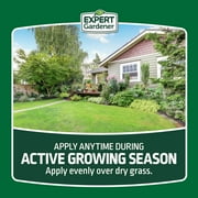 Expert Gardener Lawn Food Fertilizer 30-0-4, Plus 2% Iron, 33.6 lb., Covers 12,000 Sq. ft.