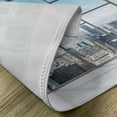 thumbnail image 5 of Ambesonne Scenery Place Mats Set of 4, Office in Skyscrapers, Standard Size, Sky Blue and Grey, 5 of 6