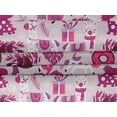 thumbnail image 5 of oneOone Velvet Blush Pink Fabric Cute Animal Dress Material Fabric Print Fabric By The Yard 58 Inch Wide, 5 of 7