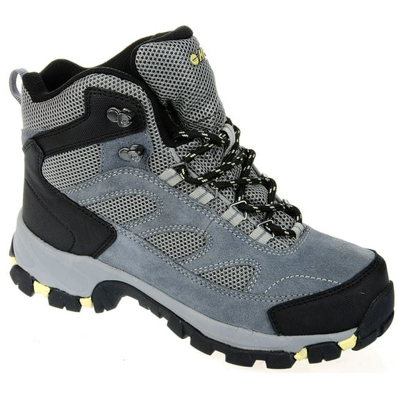 Hi-Tec Hi-Tec Logan Waterproof Hiking Boots for Women, Cool Gray/Lilac