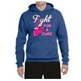 thumbnail image 2 of for a Support Awareness Unisex Graphic Hoodie Sweatshirt, Vintage Heather Blue, Medium, 2 of 3