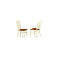 thumbnail image 3 of 7-Piece Kitchen Table Set - Dining Table & 6 Chairs - Buttermilk & Cherry Finish, 3 of 5