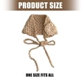 thumbnail image 5 of Popular Knit Headscarf With Flower Decors Crochet Bandana Winter Ear Warmers, 5 of 11