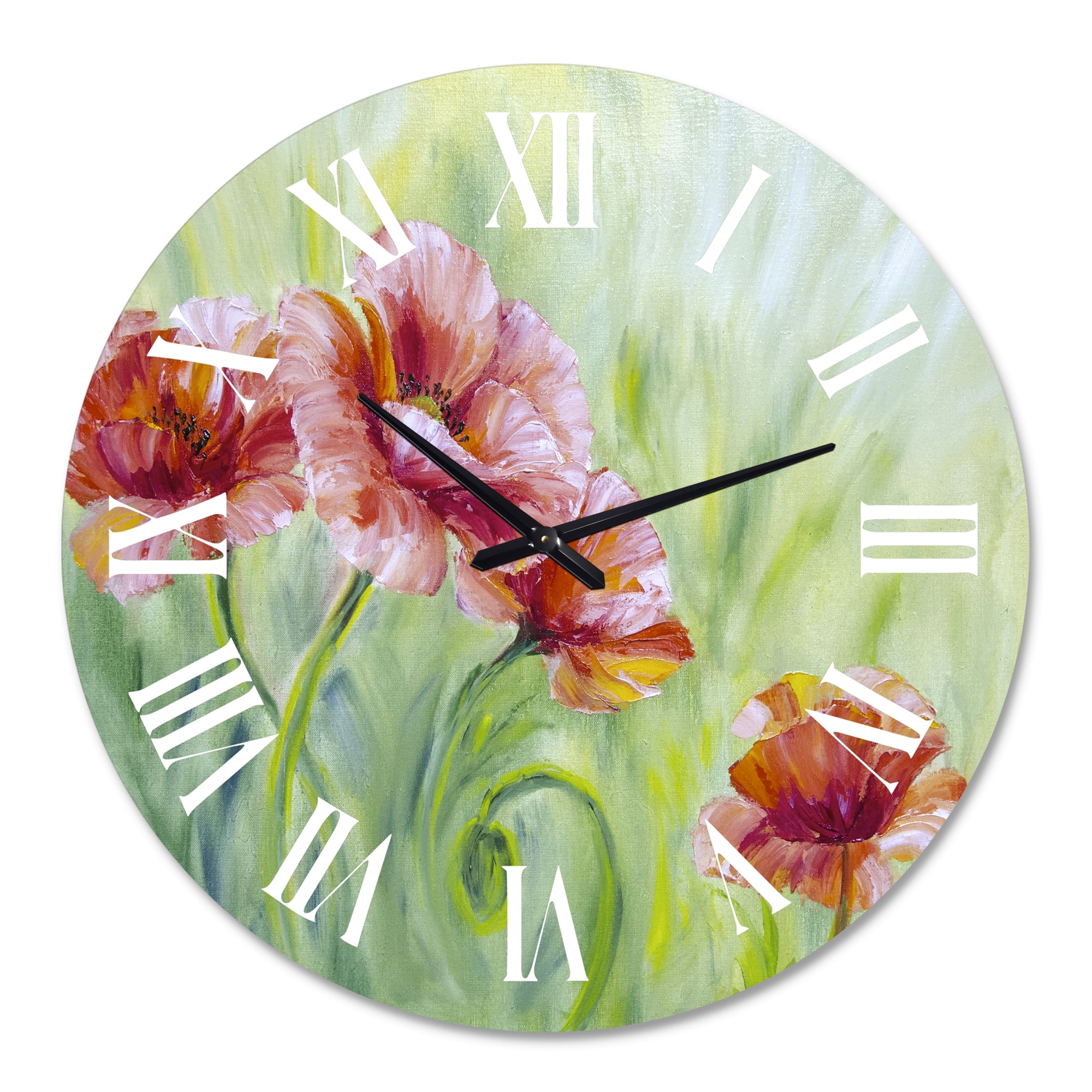 Designart 1 in Quartz Traditional Wall Clock