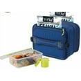 thumbnail image 2 of Titan Deep Freeze Fridge Cold Expandable Lunch Pack - Blue/Yellow | Includes 2X 250g High Performance Ice Walls - Insulated Horizontal Design, 2 of 3