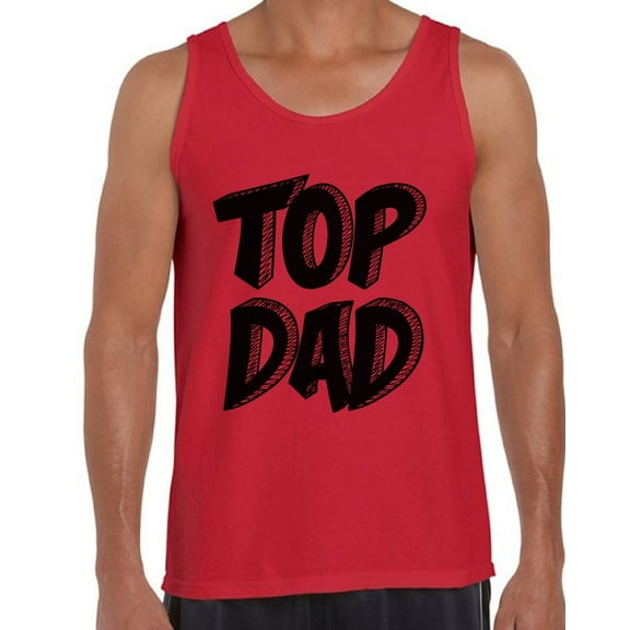 Awkward Styles Men's Top Dad Graphic Tank Tops Best Dad Ever Father`s Day Gift
