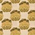 thumbnail image 1 of Ahgly Company Tapis d'Intérieur Lavable en Machine Carré Transitionnel Marron Or, 4 Pieds Carré, 1 of 7