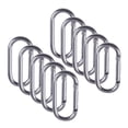thumbnail image 2 of 10x Locking Carabiner Clip Spring Karabiner Small Keychain, 2 of 7
