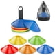 thumbnail image 4 of Set 50 jaloane tip con, pentru antenamente deportivo, PVC flexible multicolor, cu suport si husa transport, 4 of 5