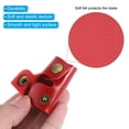 thumbnail image 5 of Uxcell Leather Razor Head Protecting Cover Safety Razor Head Protecting Sheath Red, 5 of 6