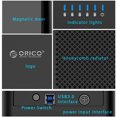 thumbnail image 2 of ORICO DS500U3 Estación de acoplamiento de disco duro USB3.0 a SATA HDD Gabinete UE, 2 of 6
