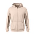 thumbnail image 6 of XAOFW Solid Color Zip Up Hoodies For Boys Zipper Long Sleeve Hooded Sweatshirt With Front Pockets Lightweight Outdoor Wear Pullover For Kids Stylish Top 7-8 Years, 6 of 6