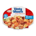 thumbnail image 3 of (3 pack) DINTY MOORE Beef Stew, Shelf-Stable, 12 grams Protein, 9 oz Plastic Microwaveable Tray, 3 of 24