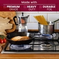 thumbnail image 2 of (100 Pack) Disposable Aluminum Round Disposable Bib Liners Stove Burner Covers, 2 of 6