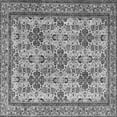 thumbnail image 1 of Ahgly Company Indoor Square Persian Gray Traditional Area Rugs, 4' Square, 1 of 1