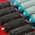 thumbnail image 5 of 12PCs Refill Rollers Compatible with Electric Callus Remover Footfile (6Extra 6Regular(blue)), 5 of 5